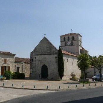L'église de Réparsac
